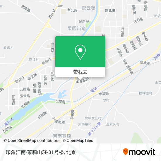 印象江南·茉莉山荘-31号楼地图