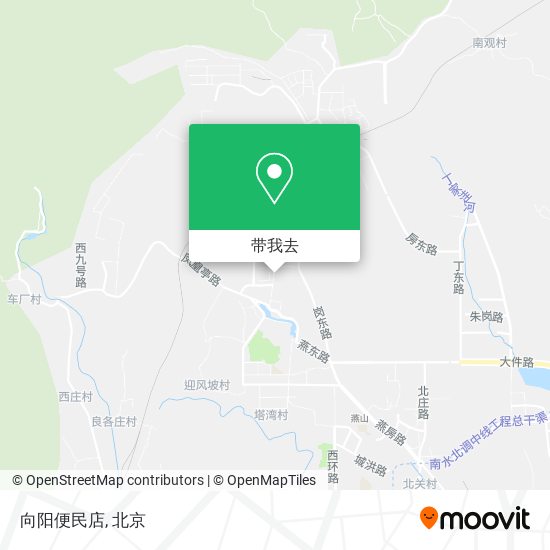 向阳便民店地图
