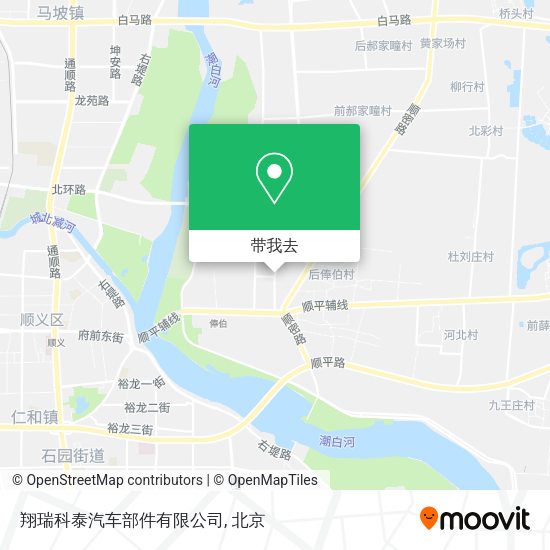 翔瑞科泰汽车部件有限公司地图