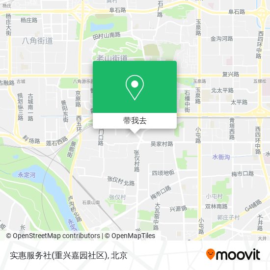 实惠服务社(重兴嘉园社区)地图
