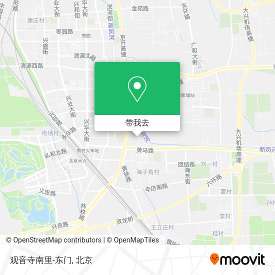 观音寺南里-东门地图