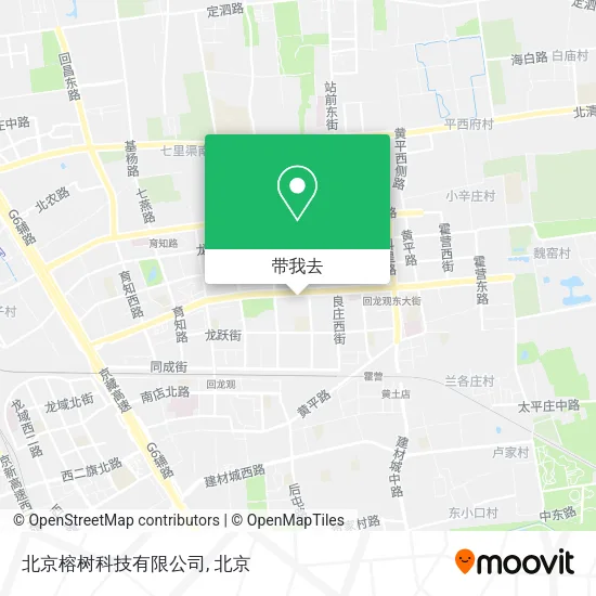 北京榕树科技有限公司地图