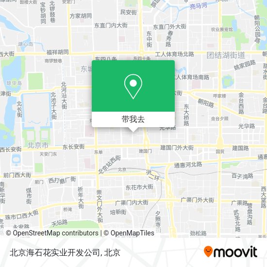 北京海石花实业开发公司地图