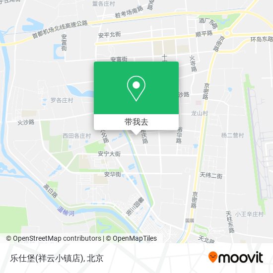 乐仕堡(祥云小镇店)地图