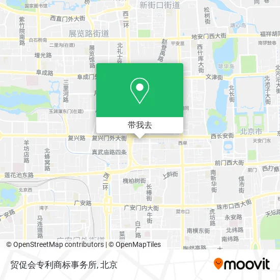 贸促会专利商标事务所地图