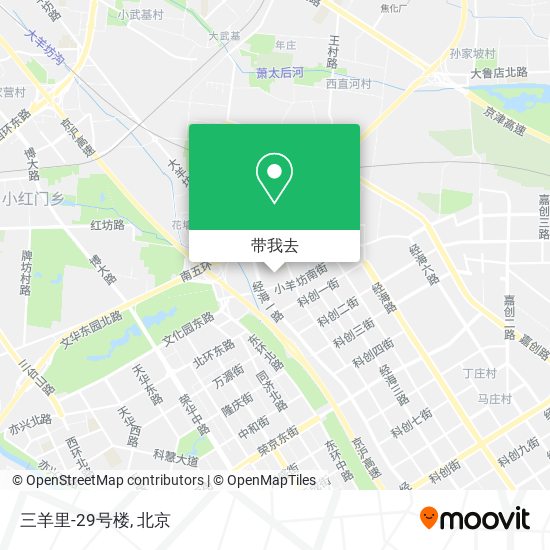 三羊里-29号楼地图