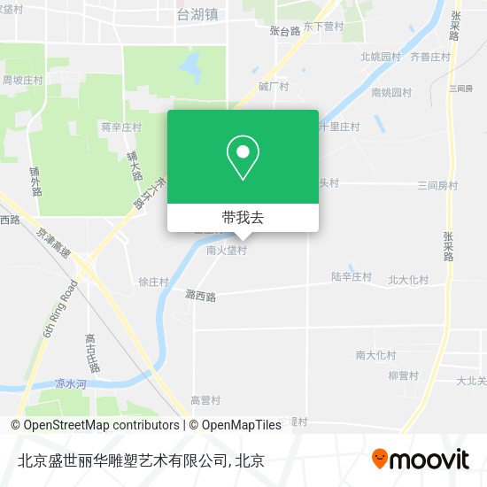 北京盛世丽华雕塑艺术有限公司地图