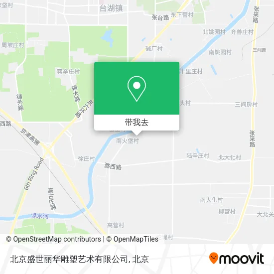 北京盛世丽华雕塑艺术有限公司地图