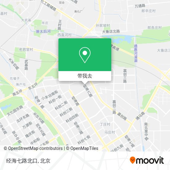 经海七路北口地图