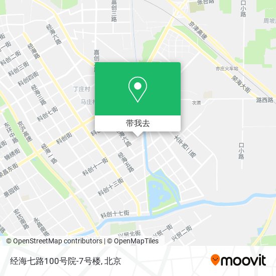 经海七路100号院-7号楼地图