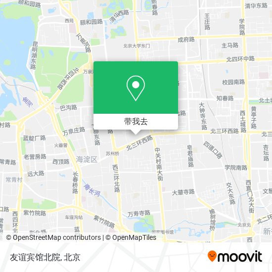 友谊宾馆北院地图