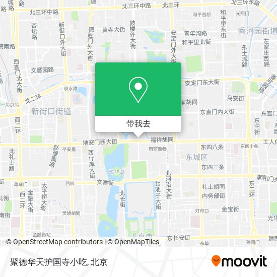 聚德华天护国寺小吃地图