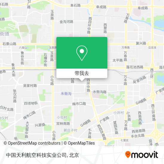 中国天利航空科技实业公司地图