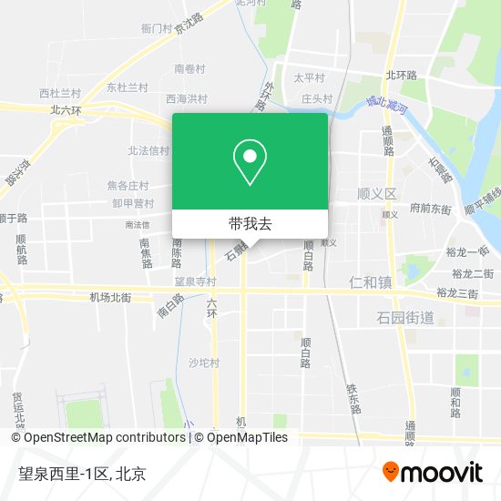 望泉西里-1区地图