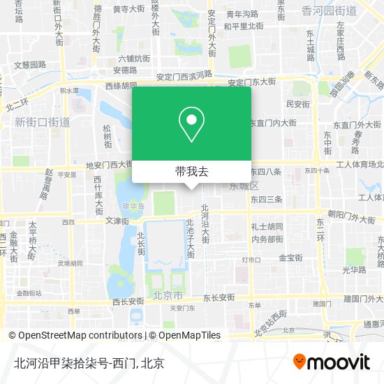 北河沿甲柒拾柒号-西门地图