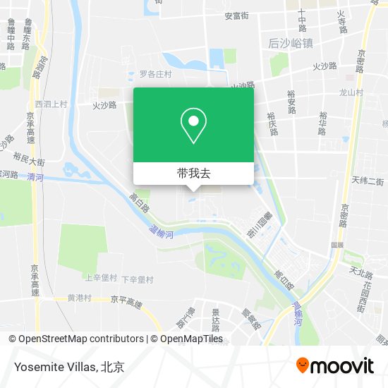 Yosemite Villas地图