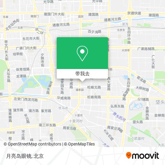 月亮岛眼镜地图