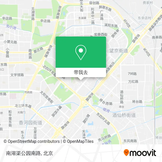 南湖渠公园南路地图