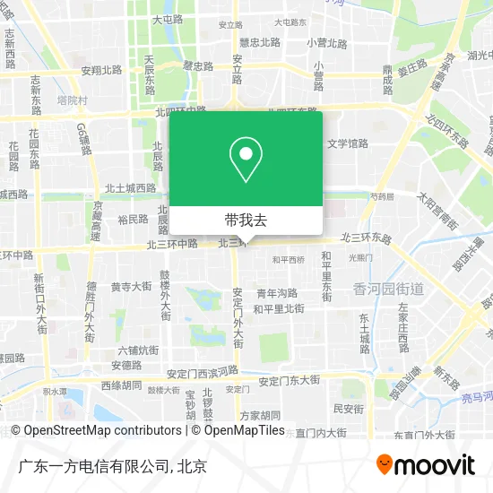广东一方电信有限公司地图