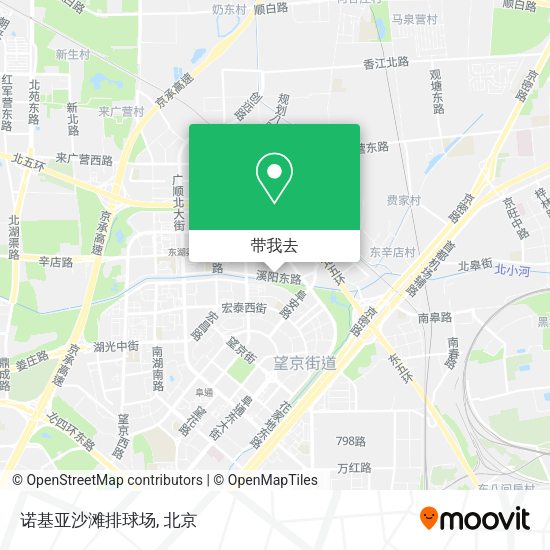 诺基亚沙滩排球场地图