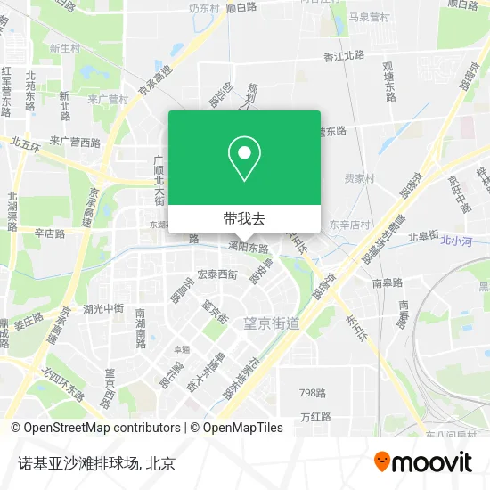 诺基亚沙滩排球场地图