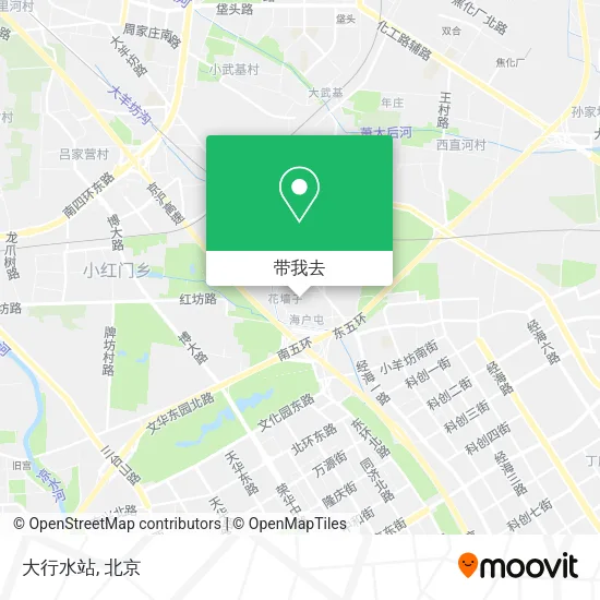 大行水站地图