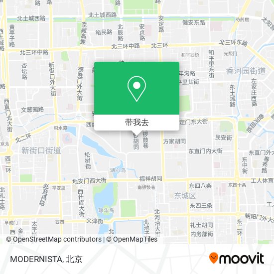MODERNISTA地图