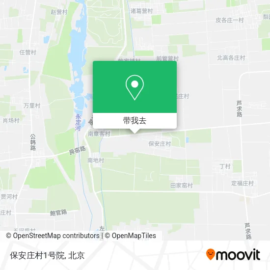 保安庄村1号院地图