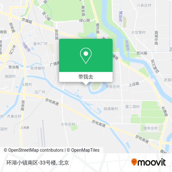 环湖小镇南区-33号楼地图