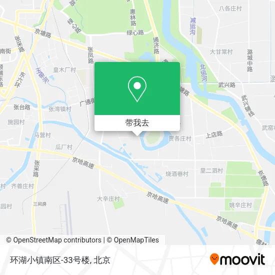 环湖小镇南区-33号楼地图