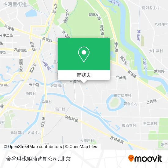 金谷琪珑粮油购销公司地图