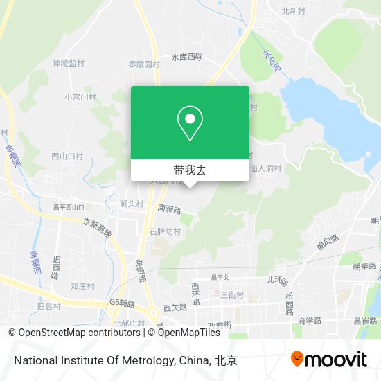 National Institute Of Metrology, China地图