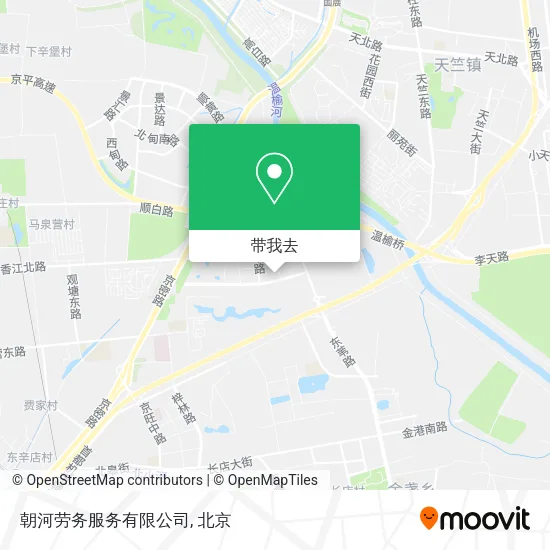 朝河劳务服务有限公司地图