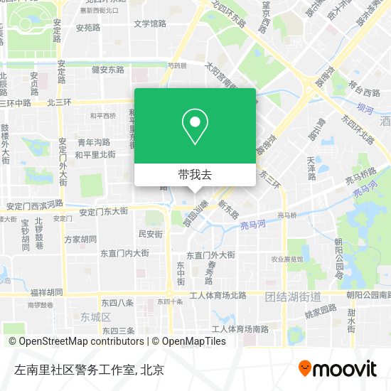 左南里社区警务工作室地图