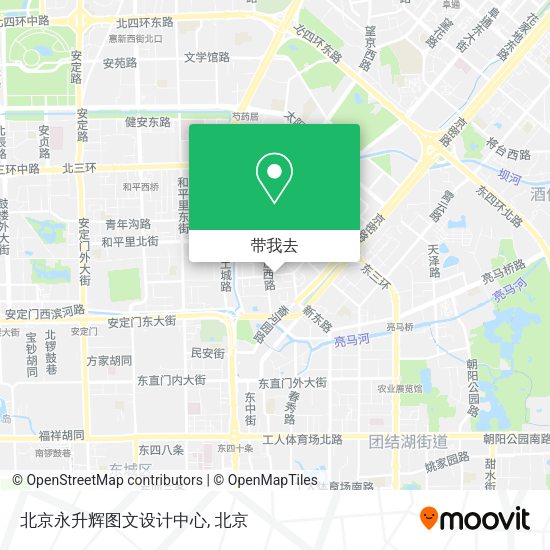 北京永升辉图文设计中心地图