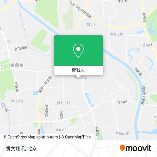 凯文通讯地图