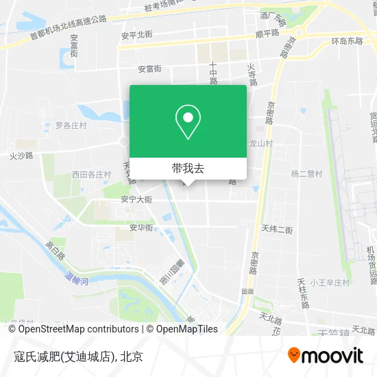 寇氏减肥(艾迪城店)地图