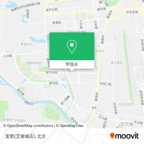 宠爱(艾迪城店)地图