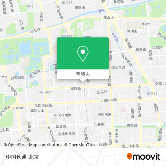 中国铁通地图
