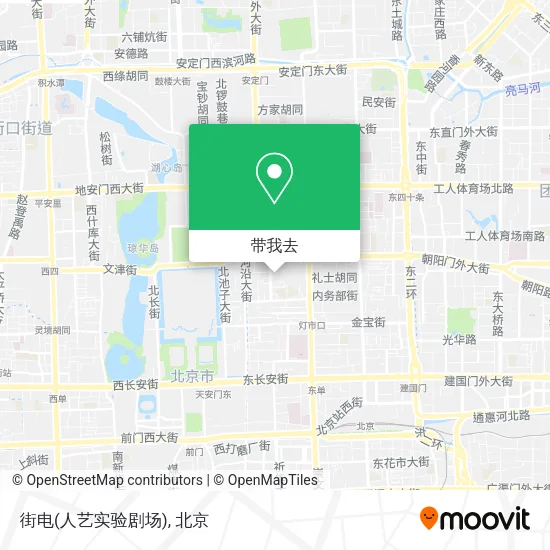 街电(人艺实验剧场)地图