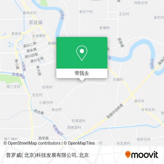 普罗威( 北京)科技发展有限公司地图
