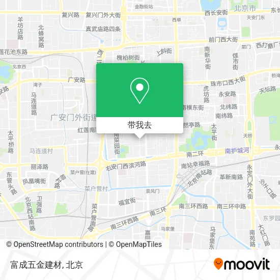 富成五金建材地图