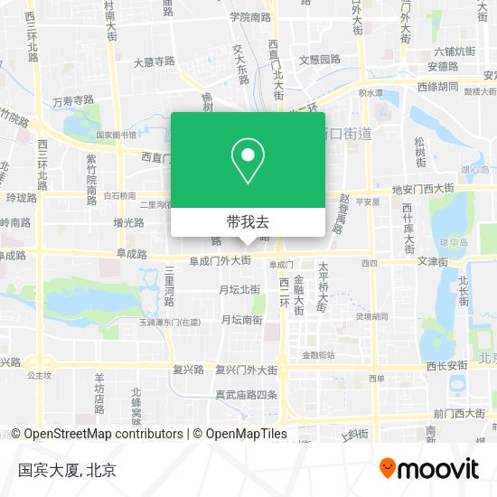 国宾大厦地图