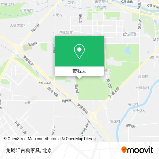 龙腾轩古典家具地图