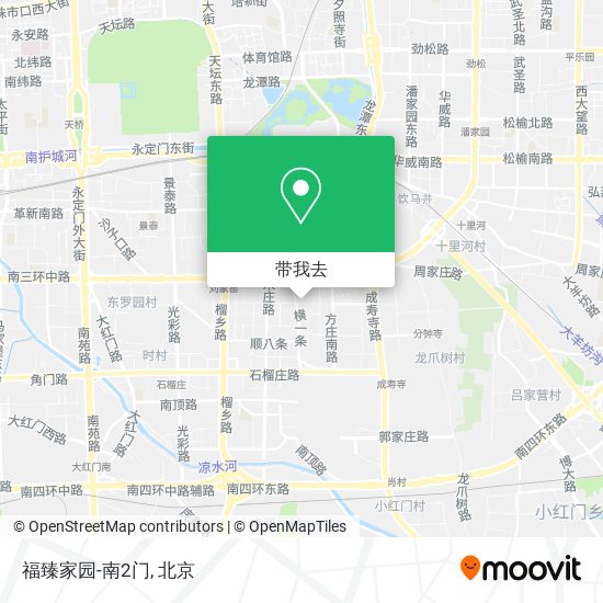 福臻家园-南2门地图