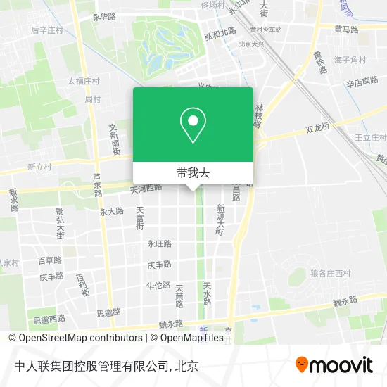 中人联集团控股管理有限公司地图