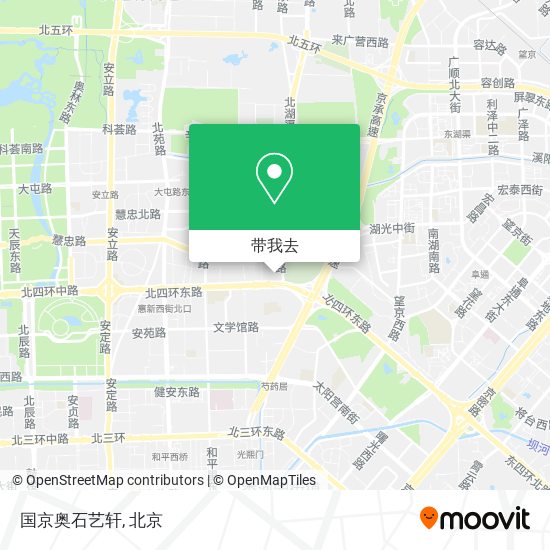 国京奥石艺轩地图