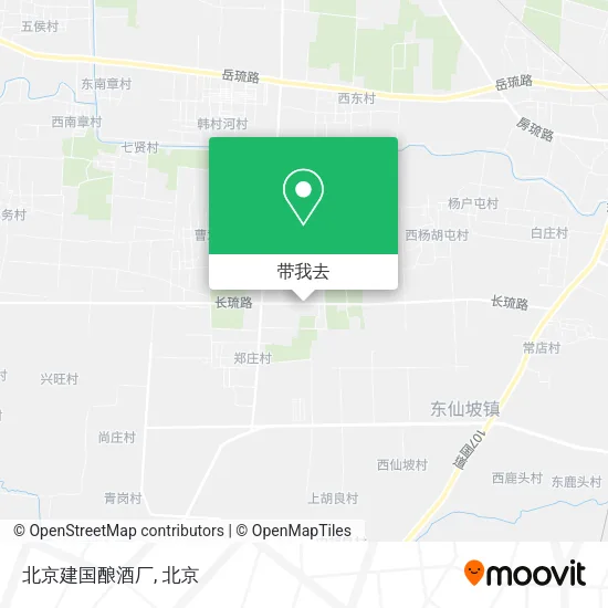 北京建国酿酒厂地图