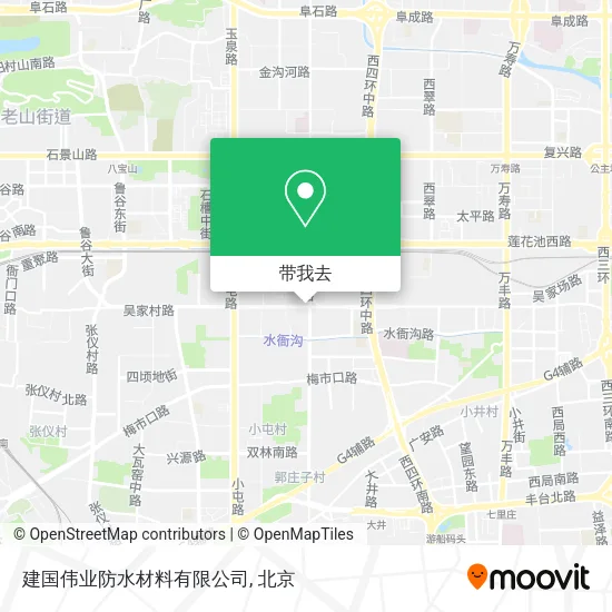 建国伟业防水材料有限公司地图