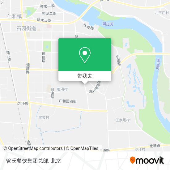 管氏餐饮集团总部地图
